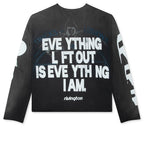 Left Out Enemy L/S Tee - Vintage Black
