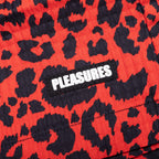 Leopard Active Shorts - Red