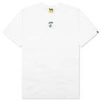 Liquid Camo Small Ape Face Tee - White