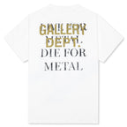 Live For Metal Tee - Light Archival White