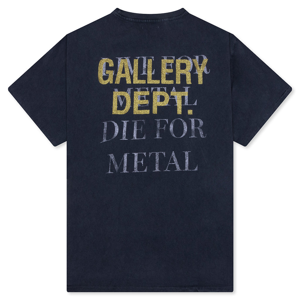 Live For Metal Tee - Vintage Black