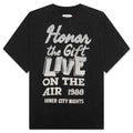 Live On The Air T-Shirt - Black