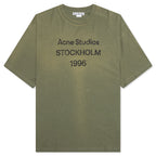 Logo Relaxed Fit T-Shirt - Olive Green