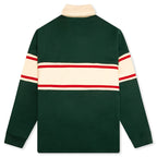 Lomu Rugby Polo - Dark Green
