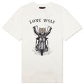 Lone Wolf Tee - Light Archival White