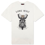 Lone Wolf Tee - Light Archival White