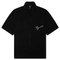 Love And Kisses Resort Shirt - Jet Black