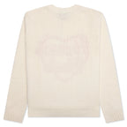 Low Gauge Knit Sweater - White