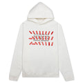 Stripe Stamp Hooded Sweatshirt - Off-White