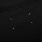 Numeric Logo Mako Cotton T-Shirt - Black
