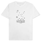 Numeric Logo Mako Cotton T-Shirt - White