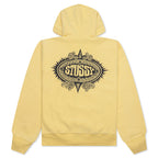 Mantra Zip Hoodie - Yellow