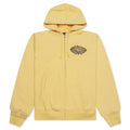 Mantra Zip Hoodie - Yellow