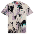 Marbling S/S Shirt - Whisper White