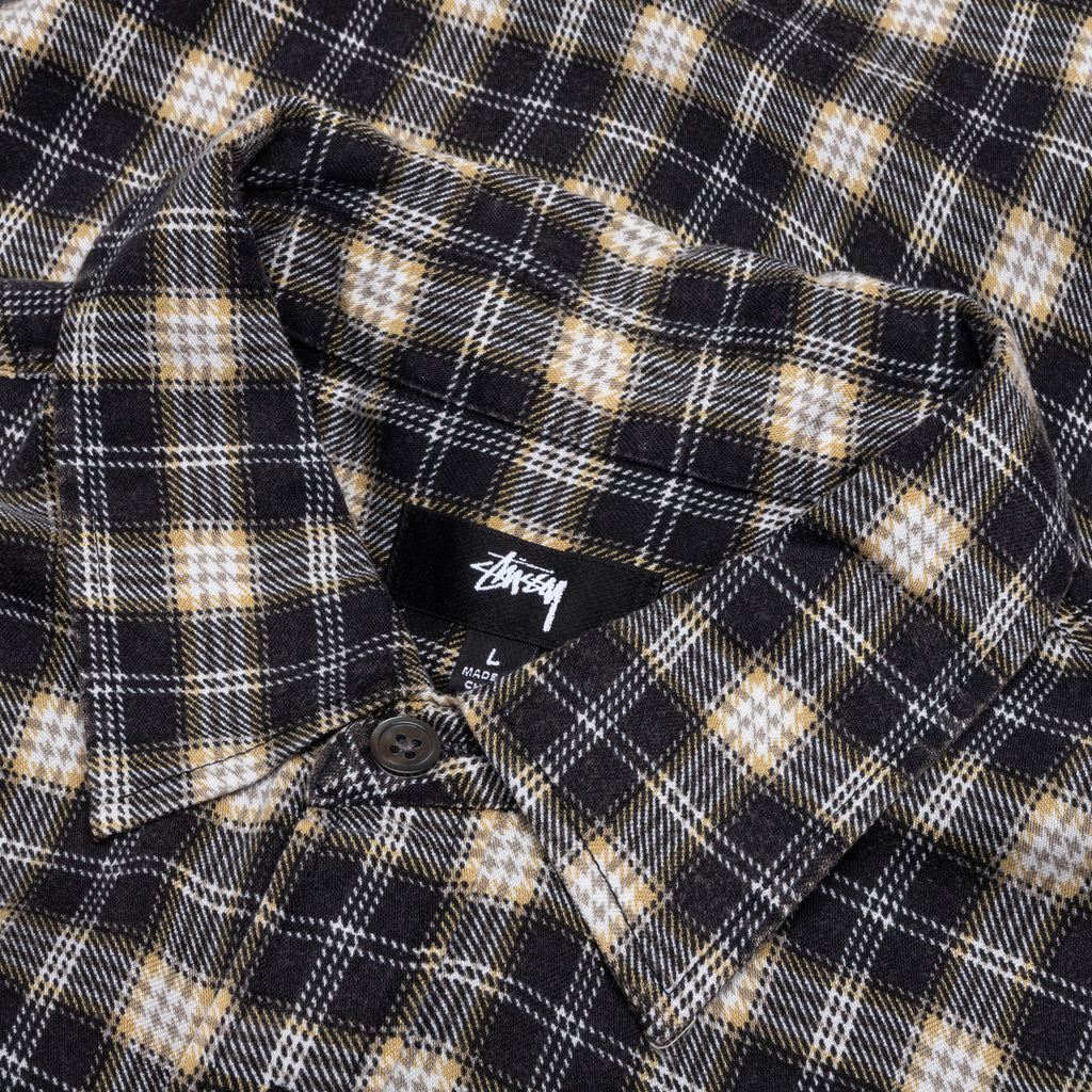 Matthew Plaid Shirt - Black