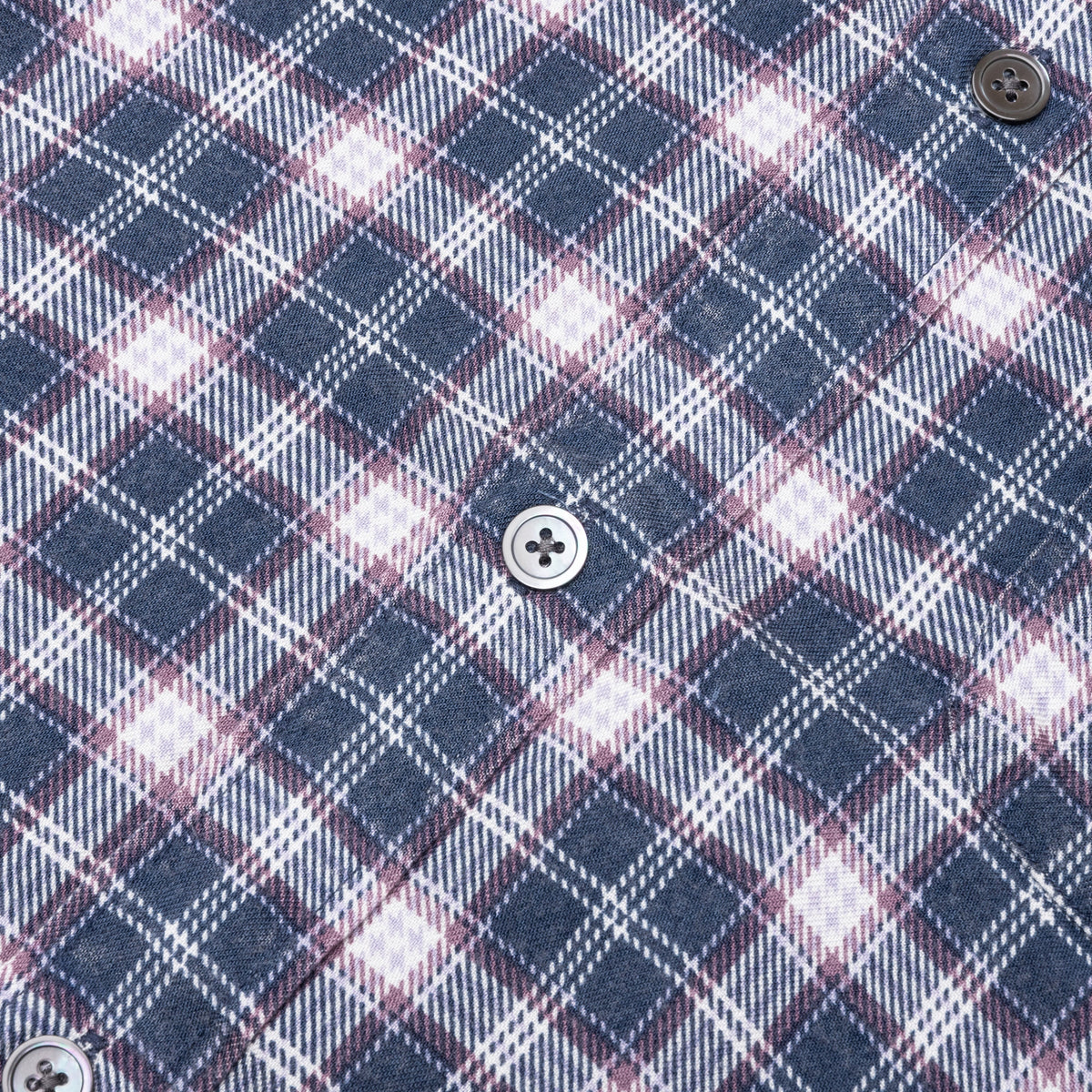 Matthew Plaid Shirt - Navy