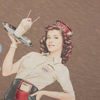 Represent x Mel's Diner T-Shirt - Dusty Brown