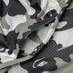 Mesh Basic Shorts - Snow Camo