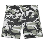 Mesh Basic Shorts - Snow Camo