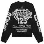Meta Alma CVA L/S Tee - Vintage Black/Rust