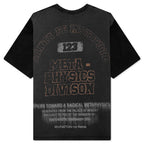 Meta Quad Tee - Faded Black