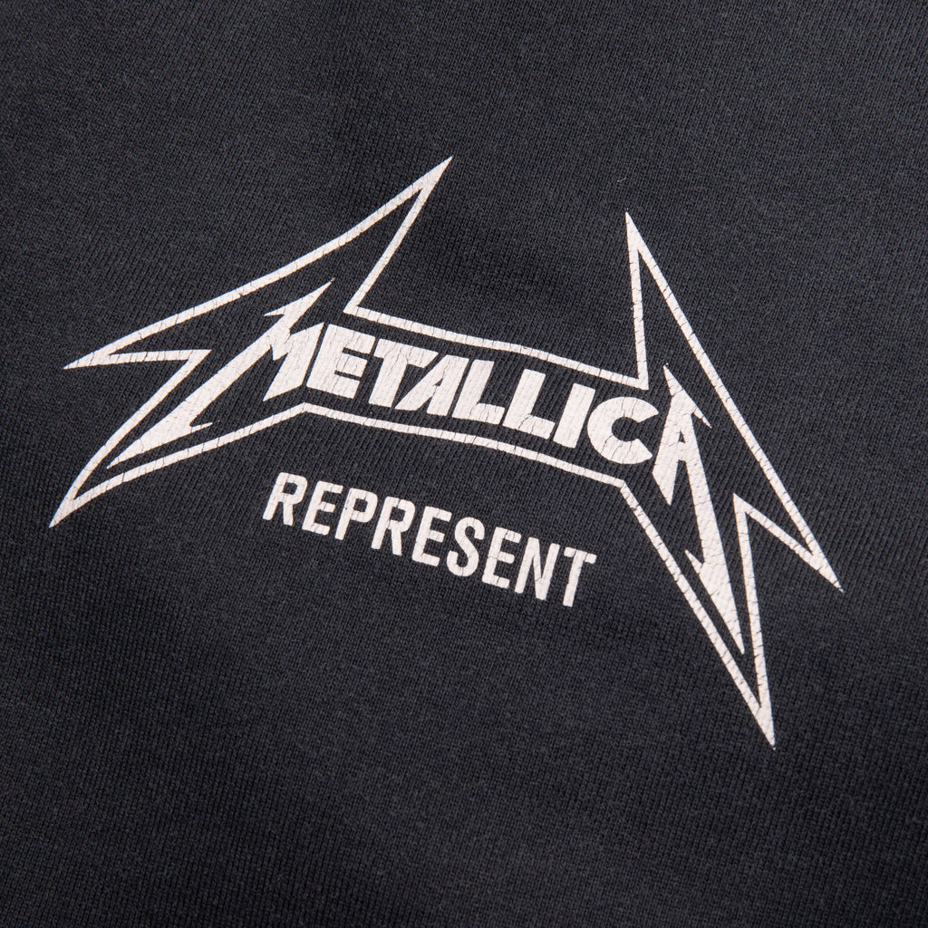 Metallica 40 Year Anniversary Sweat Pants - Stained Black