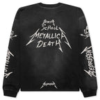 Metallica Garage Inc L/S T-Shirt - Stained Black