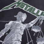 Metallica Justice S/S T-Shirt - Stained Black