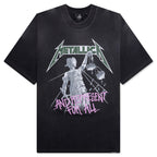 Metallica Justice S/S T-Shirt - Stained Black
