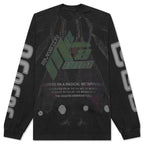 Metamoth 2 Vintage L/S Tee - Vintage Black