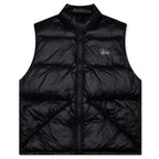 Micro Ripstop Down Vest - Black