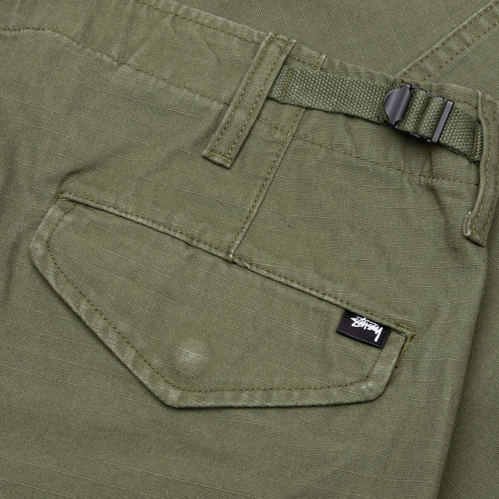 Military Cargo Pant Ripstop - Olive Green