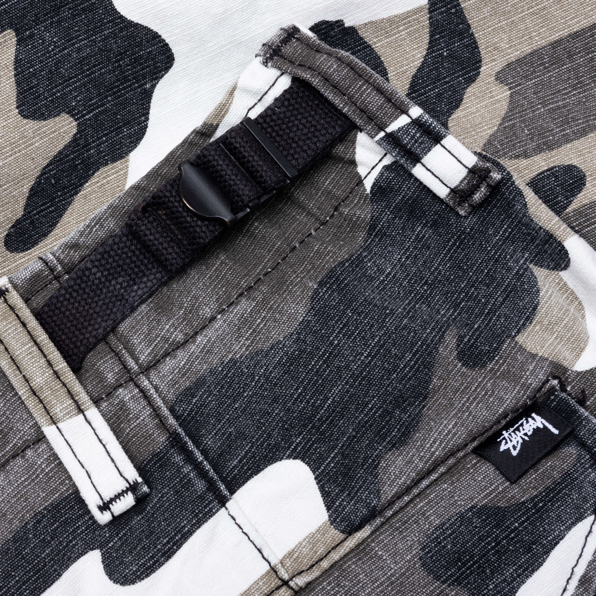 Military Cargo Pant Ripstop - Snow Camo