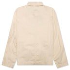 Military L/S Over Shirt - Bone