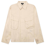 Military L/S Over Shirt - Bone