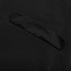 Military Nylon Hooded Anorak - Black