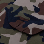 Military Nylon Hooded Anorak - Woodland Camo