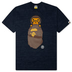 Milo On Ape Head Tee - Navy
