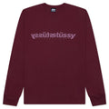 Mirror L/S Tee - Wine