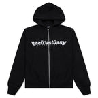 Mirror Zip Hoodie - Black