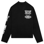 Mixed Logo Crewneck - Black