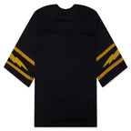 Monaco Football Jersey - Vintage Black/Yellow
