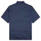 Shiny Monogram 72 Denim Shirt - Grey/Blue