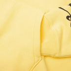 Motif Print Hoodie - Yellow