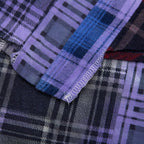 7 Cuts Tie Dye Flannel Shirt - Assorted