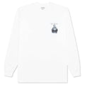 Addict L/S C-Tee - White