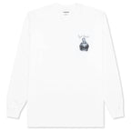 Addict L/S C-Tee - White