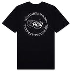 Fury S/S C-Tee - Black/White