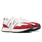 327 - White/Scarlet