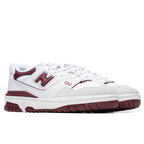 550 - White/Maroon
